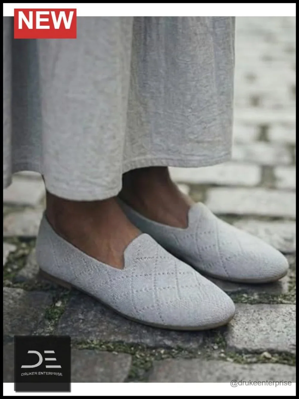 Soft Knit Ballet Flats with 2 Insoles, Arch Support, Foldable Travel Shoes